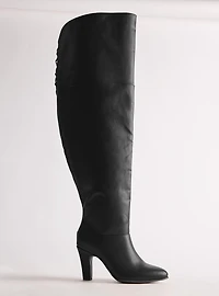Lace-Up Heeled Over-The-Knee Boot (WW