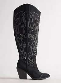 Western Heeled Knee Boot (WW