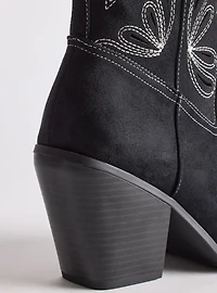 Western Heeled Knee Boot (WW