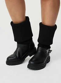 Sweater Cuff Bootie (WW
