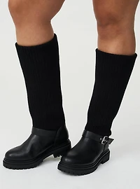 Sweater Cuff Bootie (WW