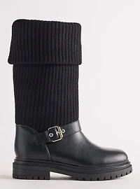 Sweater Cuff Bootie (WW