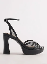 Platform Block Heel Sandal (WW)