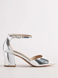 Ankle Strap Block Heel (WW