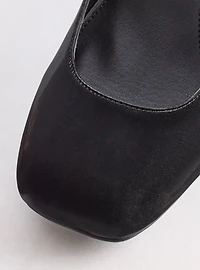 Mary Jane Block Heel (WW