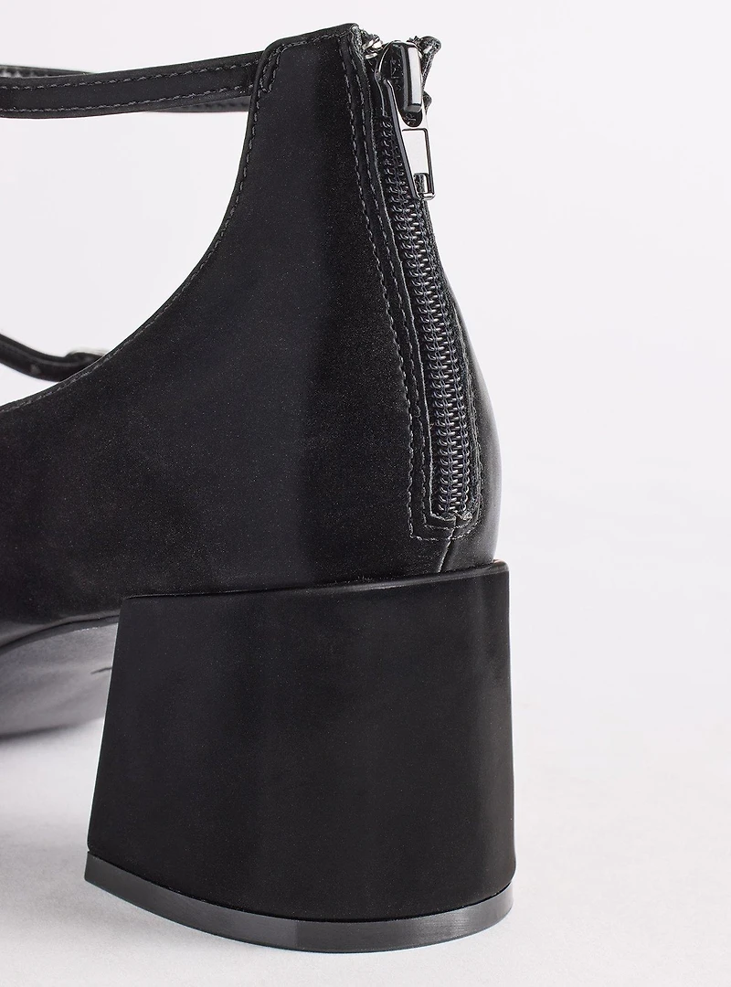 Mary Jane Block Heel (WW