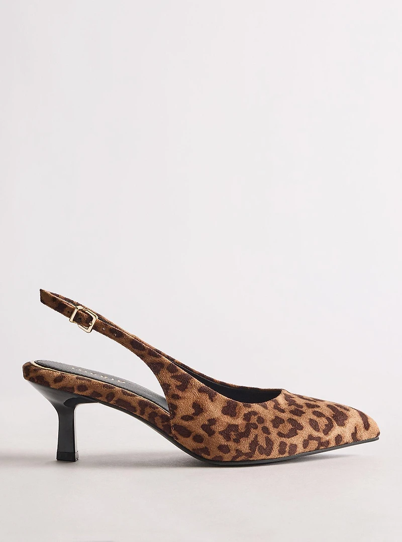 Slingback Kitten Heel (WW