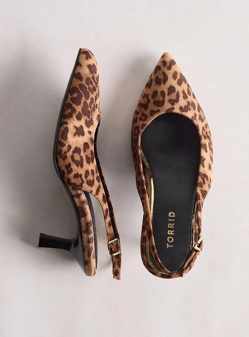 Slingback Kitten Heel (WW