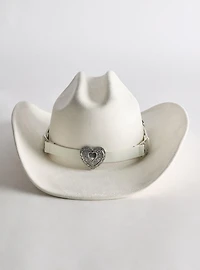 Heart Western Hat