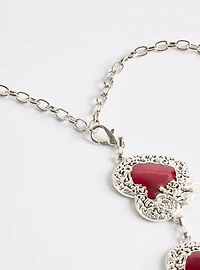 Bleeding Heart Chain Belt