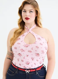 Bow Buckle Skinny Denim Belt