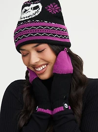 Nightmare Before Christmas Fingerless Gloves