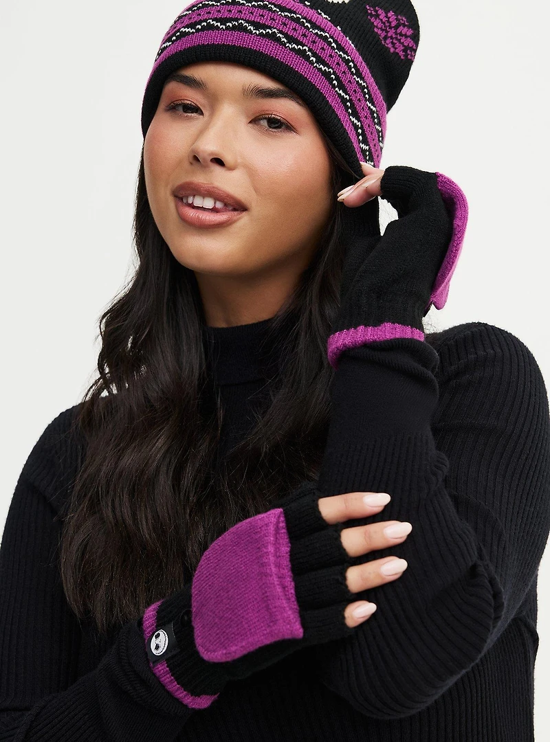 Nightmare Before Christmas Fingerless Gloves