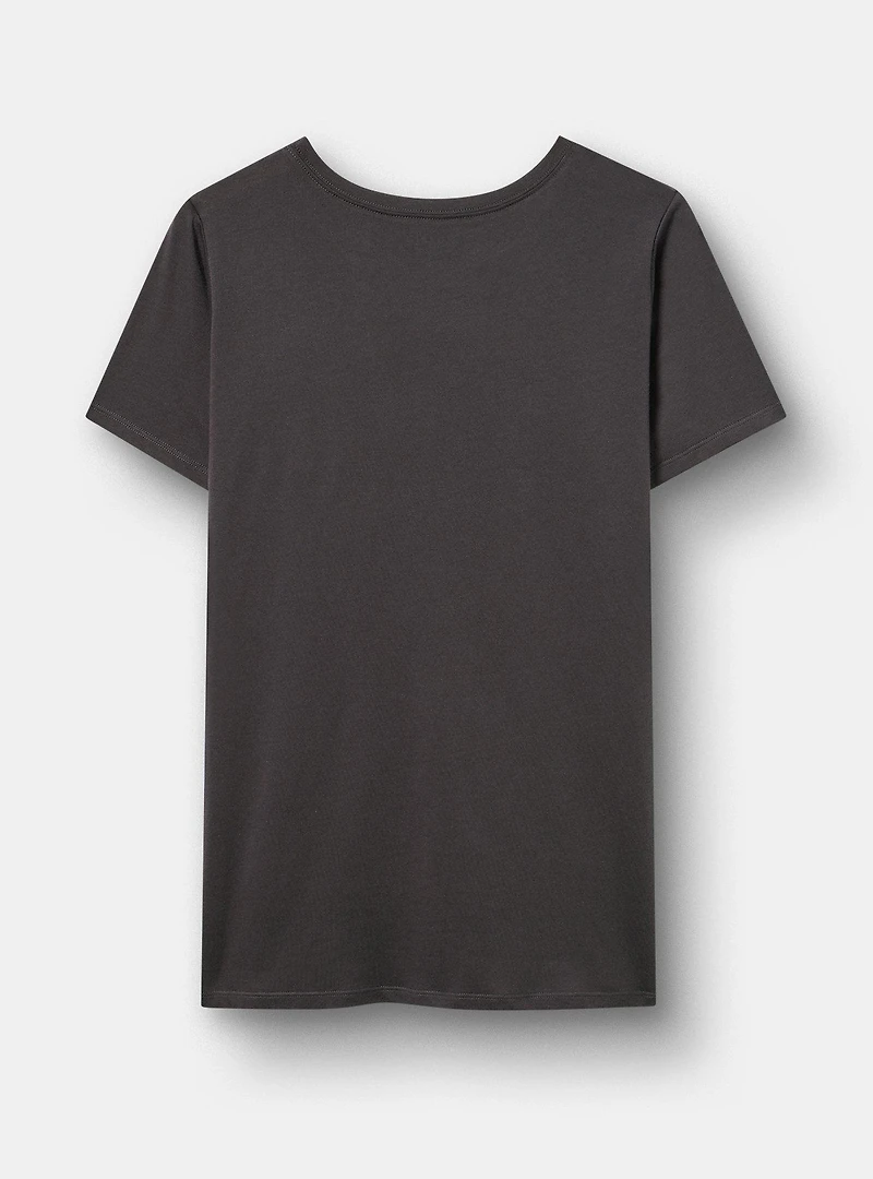 Classic Cotton Jersey Crew Tee