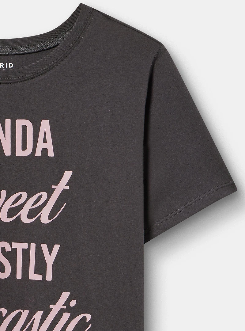 Classic Cotton Jersey Crew Tee