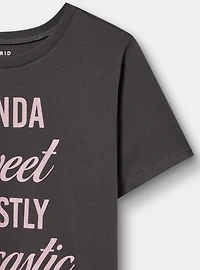 Classic Cotton Jersey Crew Tee