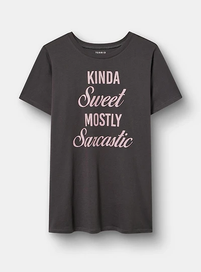 Classic Cotton Jersey Crew Tee