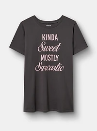 Classic Cotton Jersey Crew Tee