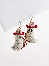 Ghost Cowboy Statement Earring