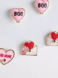 Ghost Valentine's Stud Earring Set