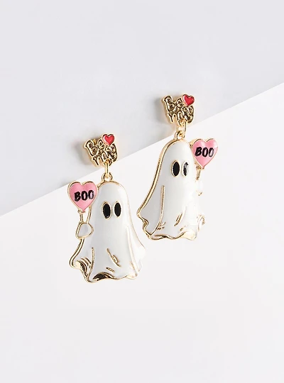 Ghost Be My Boo Statement Earring