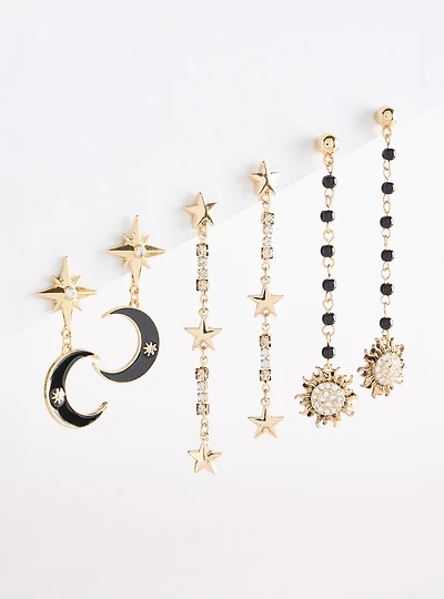 Celestial Earrings Set