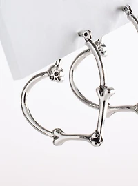 Bone Heart Hoop