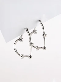 Bone Heart Hoop
