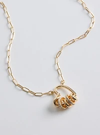 Heart Carabiner Necklace