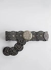 Medallion Buckle Belt