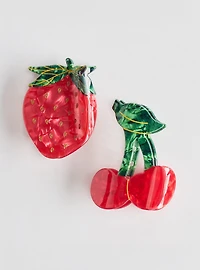 Retro Cherry Clip Set
