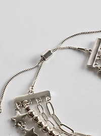 Star Pull Clasp Bracelet