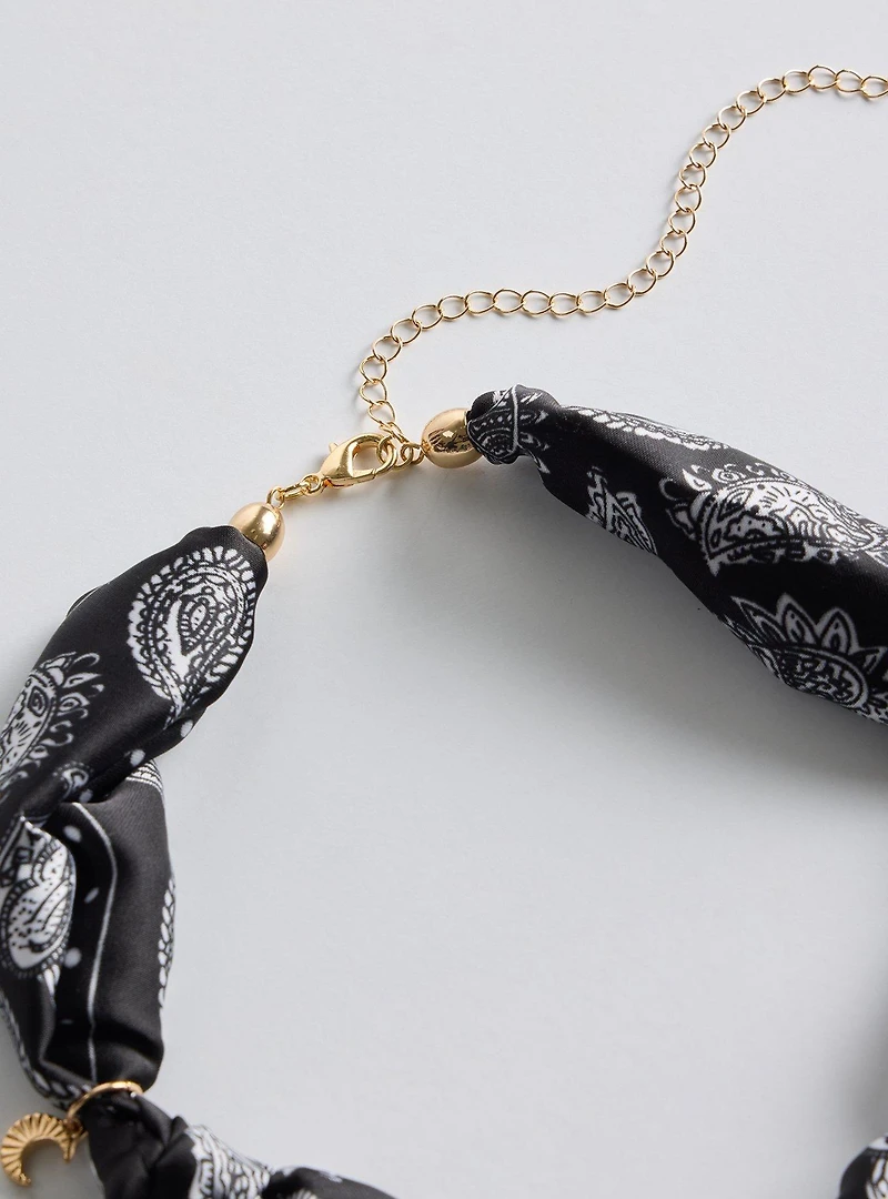 Scarf Celestial Charm Necklace