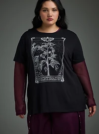 Nightfall Cotton Crew Graphic Tee