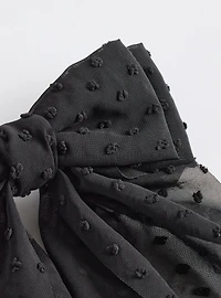 Oversized Bow Barette