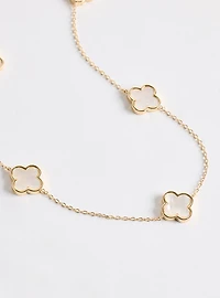 Clover Station Necklace