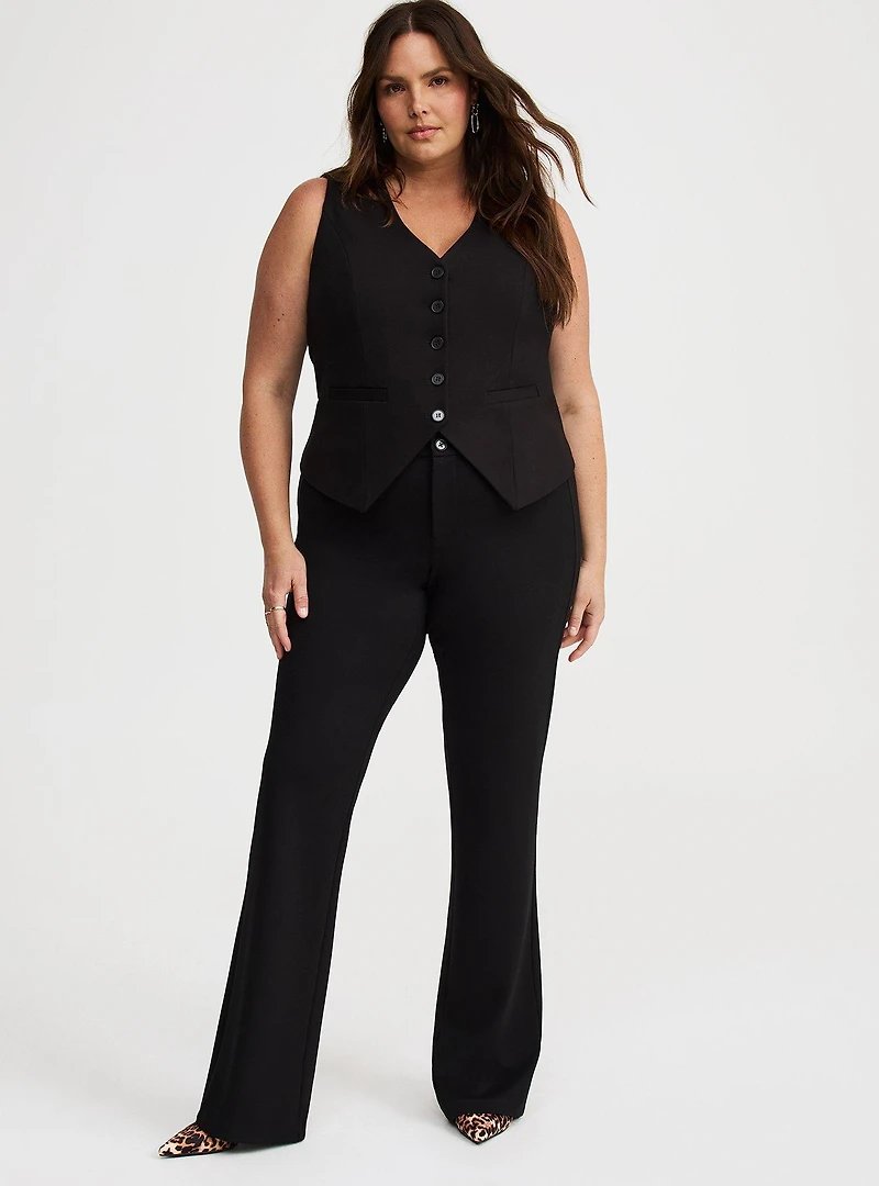 Trouser Bootcut Ponte Pant