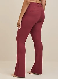 Studio Ponte High-Rise Trouser Boot-Cut Pant