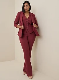 Studio Ponte High-Rise Trouser Boot-Cut Pant