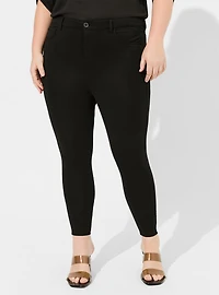 Skinny Studio Luxe Ponte Mid-Rise Pant