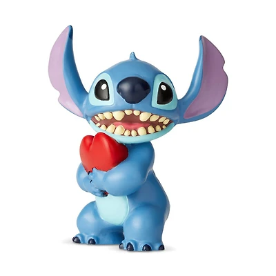 Disney Lilo & Stitch Mini Stitch with Heart Statue