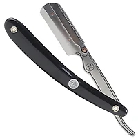 Parker - (BLACK) Barber/ Straight Safty Razor