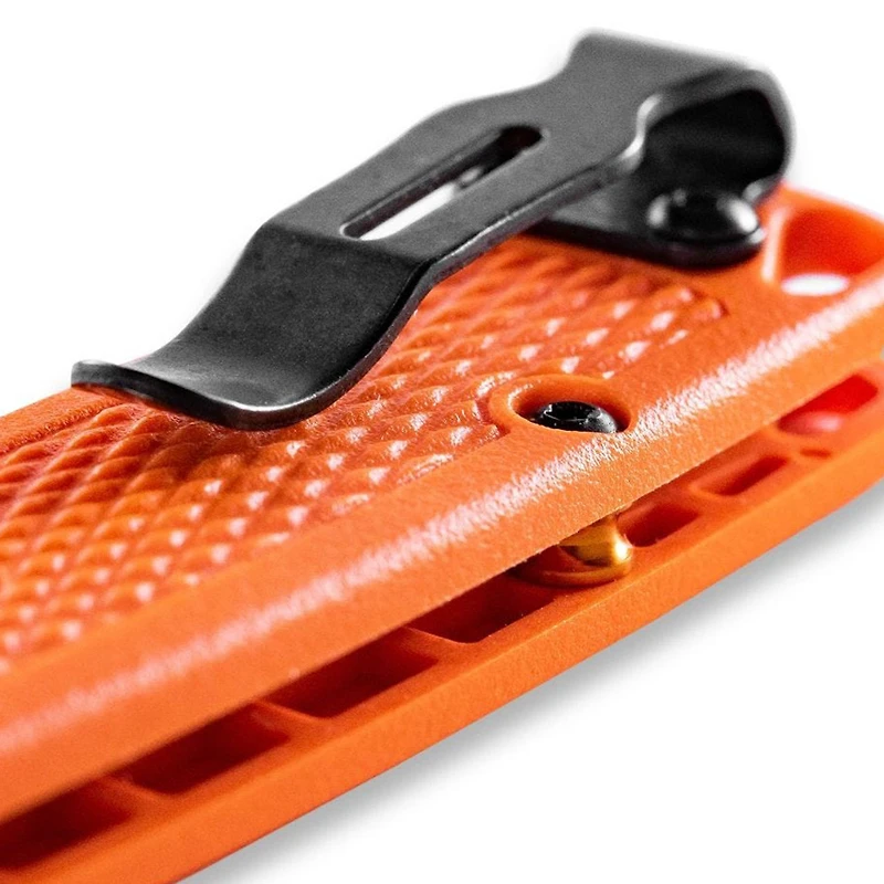 Benchmade Mini Bugout Folding Knife AXIS Lock Orange Grivory [2.82" Satin S30V] 533