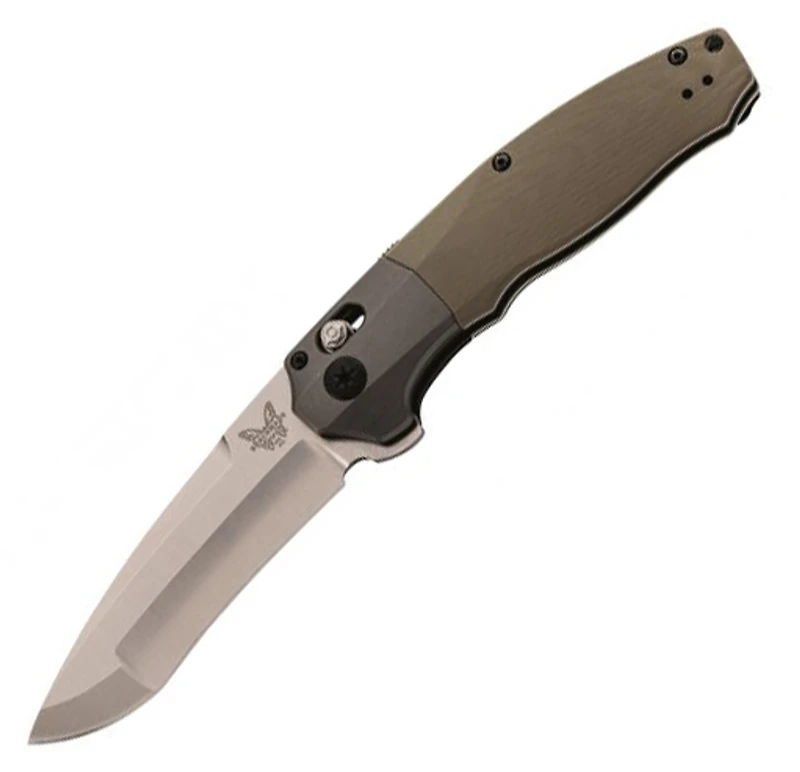 Benchmade Vector Folding Knife AXIS Assisted OD Green G-10 [3.60" Satin 20CV] 496