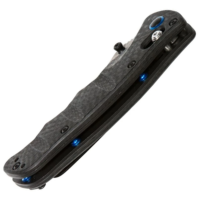 Benchmade Nakamura Folding Knife AXIS Lock Black Carbon Fiber [3.08" Satin S90V] 484-1