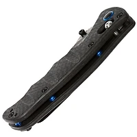 Benchmade Nakamura Folding Knife AXIS Lock Black Carbon Fiber [3.08" Satin S90V] 484-1