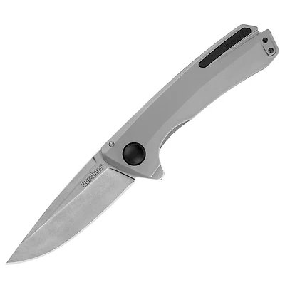 Kershaw Comeback Folding Knife Gray Stainless Steel [3.00" Satin 8Cr13MoV] 2055