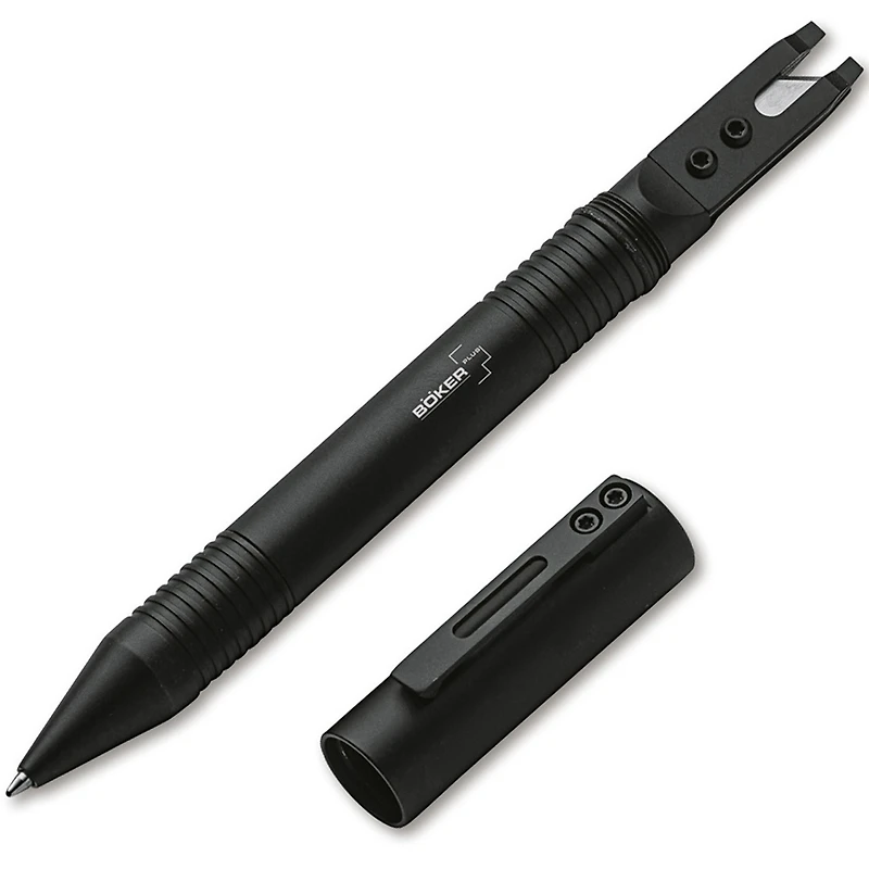 Boker Plus Quill Commando Tactical Pen Black Aluminum 09BO125