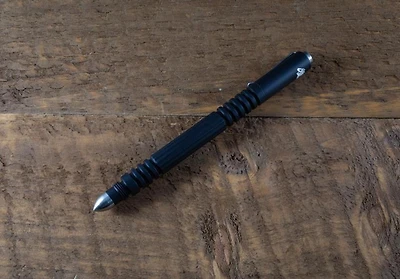 Hinderer Knives Investigator Tactical Pen Matte Black Aluminum P58010A4BKA