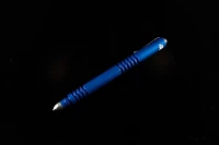 Hinderer Knives Investigator Tactical Pen Matte Blue Aluminum P58010A4BLA